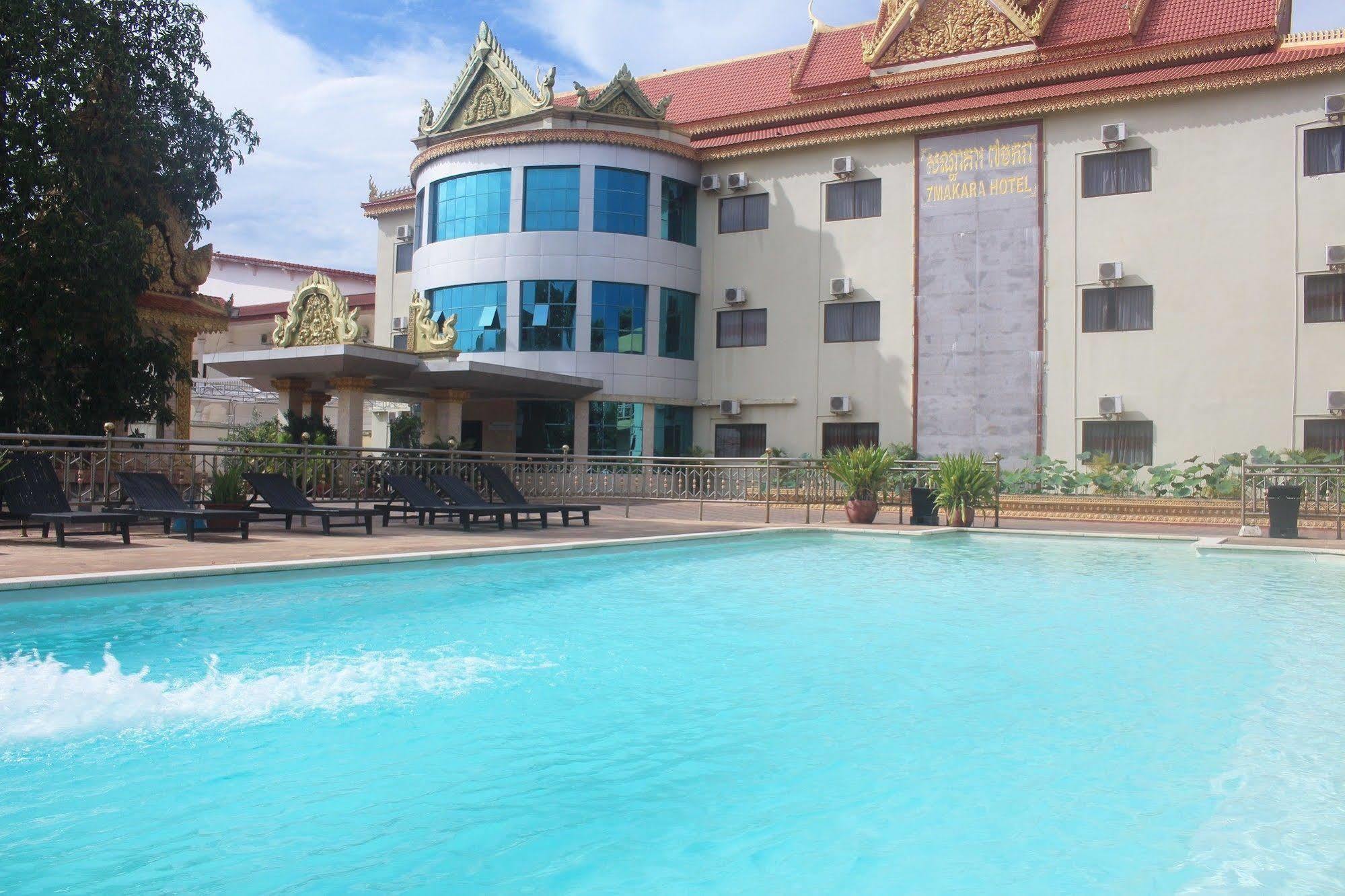 7 Makara Hotel Kampong Cham Eksteriør bilde